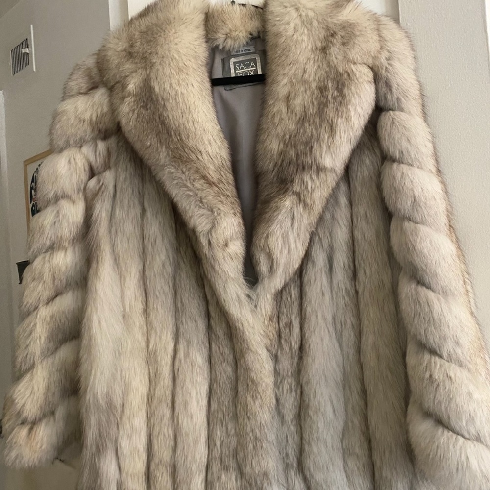 Vintage Saga Fox Fur Coat